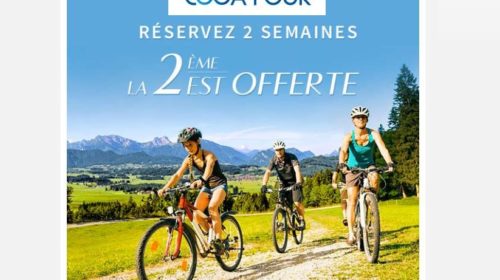 1 semaine réservée = 1 semaine offerte avec Locatour cet été