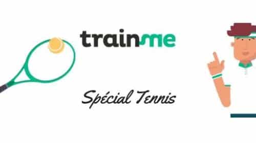 10€ de remise sur les cours de tennis via TrainMe