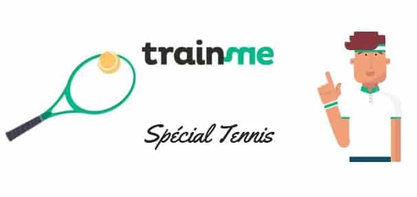 10€ de remise sur les cours de tennis via TrainMe