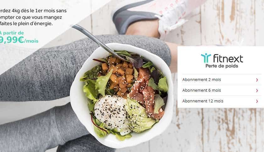 Abonnement méthode perte de poids Fitnext moins cher