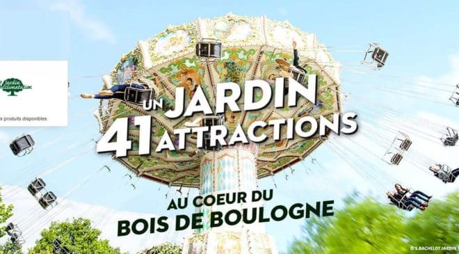 Billet parc attraction Jardin d'Acclimatation pas cher