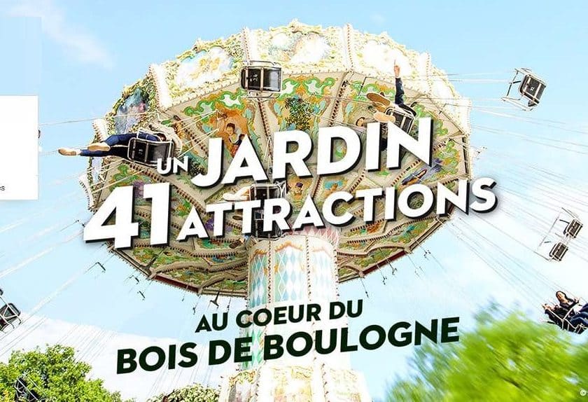Billet parc attraction Jardin d'Acclimatation pas cher