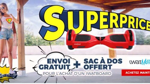 Bon plan achat hoverboard sac à dos et livraison gratuite sur tous les Iwatboard