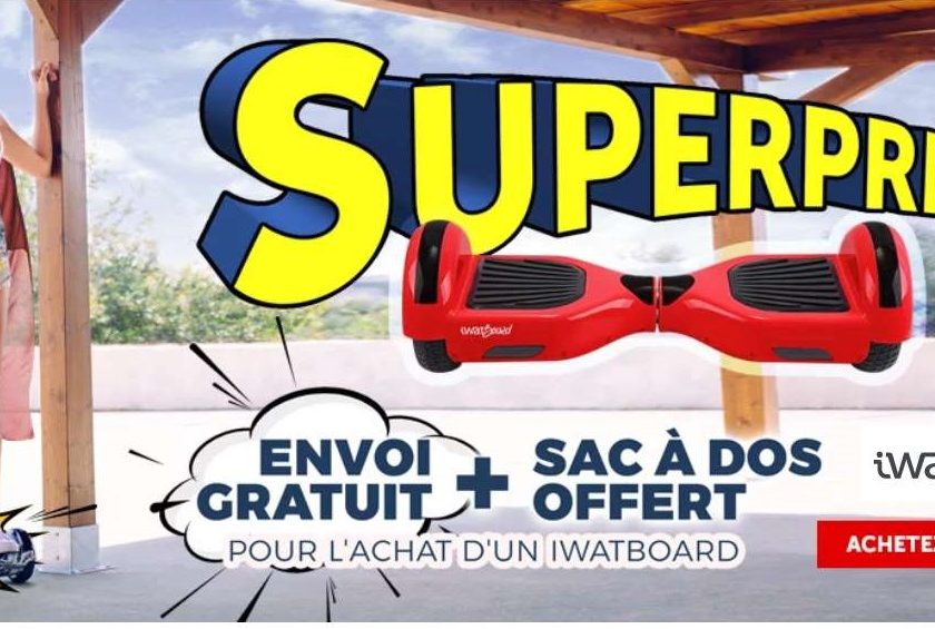 Bon plan achat hoverboard sac à dos et livraison gratuite sur tous les Iwatboard