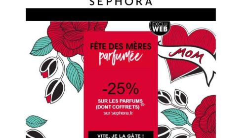 Fête des mères Sephora remise parfums et coffrets parfums