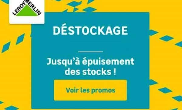 Soldes Leroy Merlin - des milliers de produits en promo