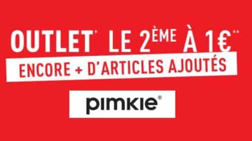 Offre Outlet Pimkie le second pour 1€