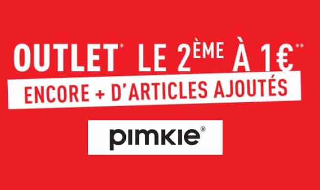 Offre Outlet Pimkie : 1 article acheté = le second pour 1€