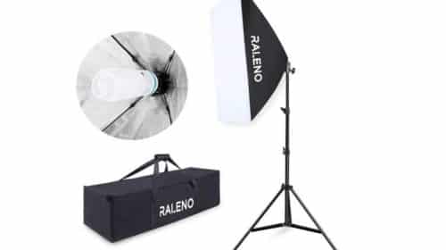 Promotion kit éclairage studio RALENO