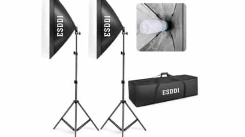 Promotion kit éclairage studio x2 ESDDI