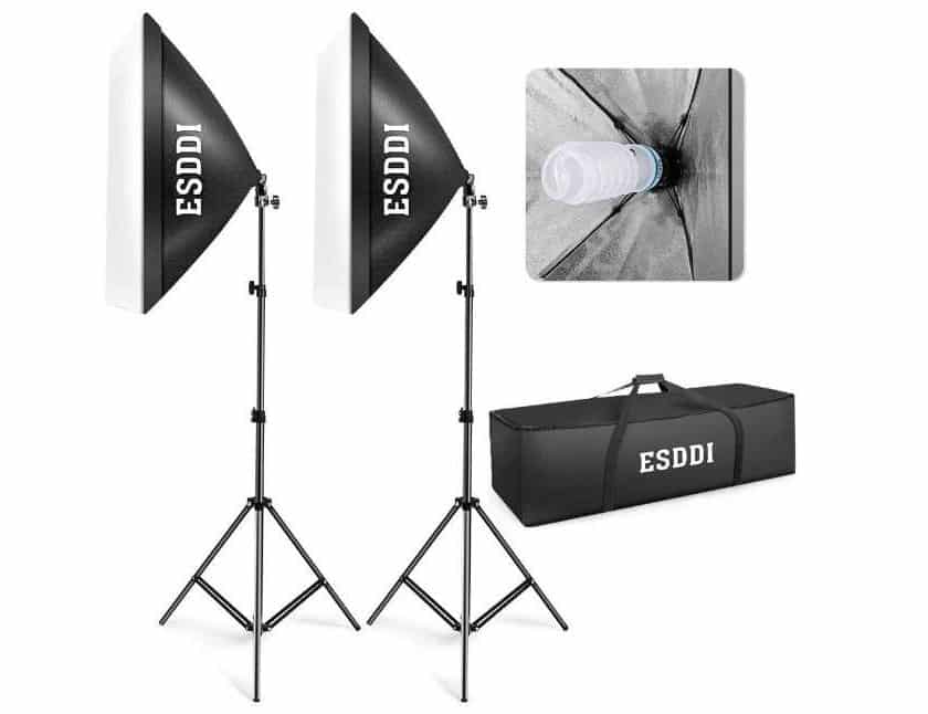 Promotion kit éclairage studio x2 ESDDI