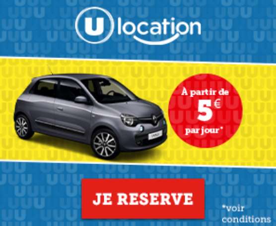 U location location de véhicules et de matériels festifs par Système U