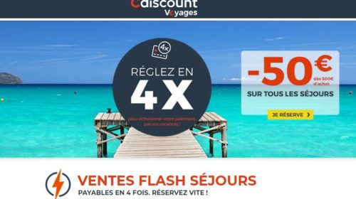 Ventes flash Séjours Cdiscount