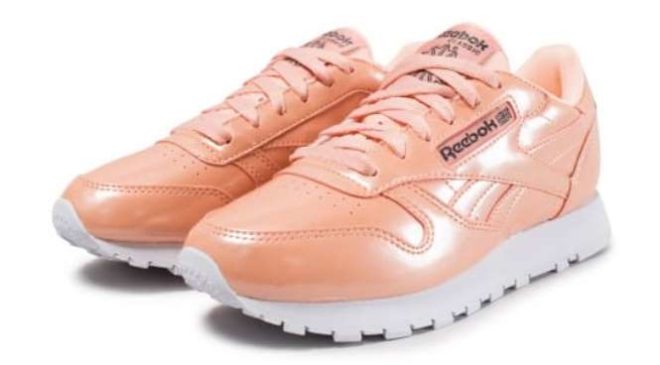 chaussures Classic Leather PP orange REEBOK femme