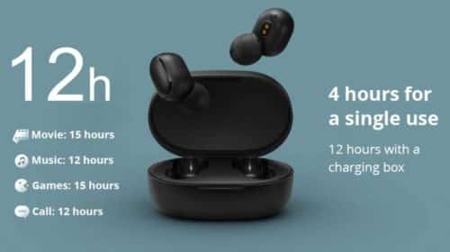 oreillettes bluetooth sans fil Redmi AirDots de Xiaomi