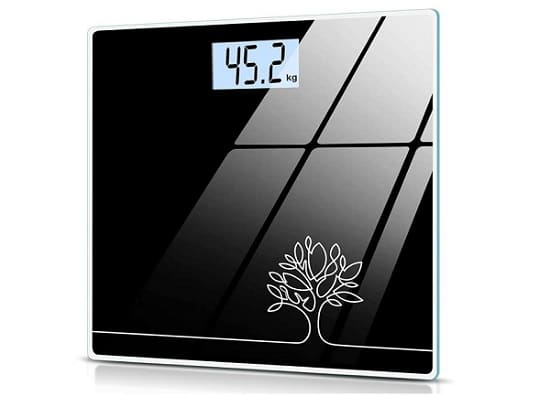 13,99€ pèse personne électronique CIRYCASE (verre trempé – écran LCD)