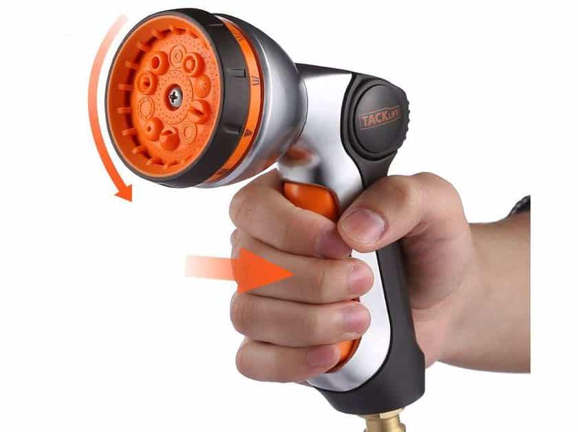 pistolet d'arrosage 10 positions pivotable Tacklife GSG1A