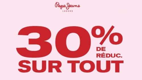 remise sur tout Pepe Jeans