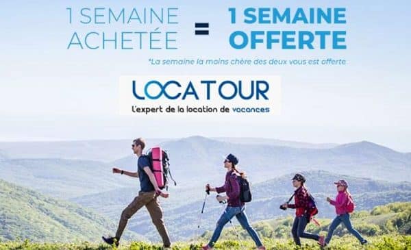 1 Semaine Réservée = 1 Semaine Offerte Avec Locatour