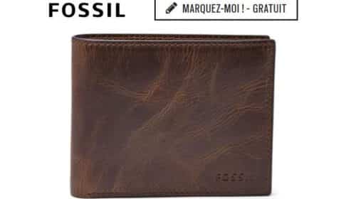 30% de remise sur la maroquinerie FOSSIL