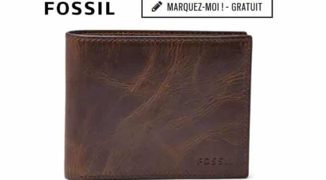 30% de remise sur la maroquinerie FOSSIL