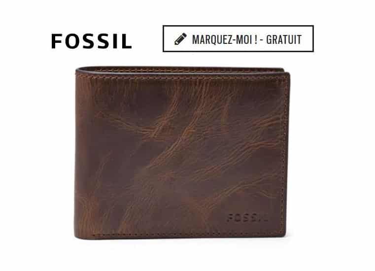 30% de remise sur la maroquinerie FOSSIL