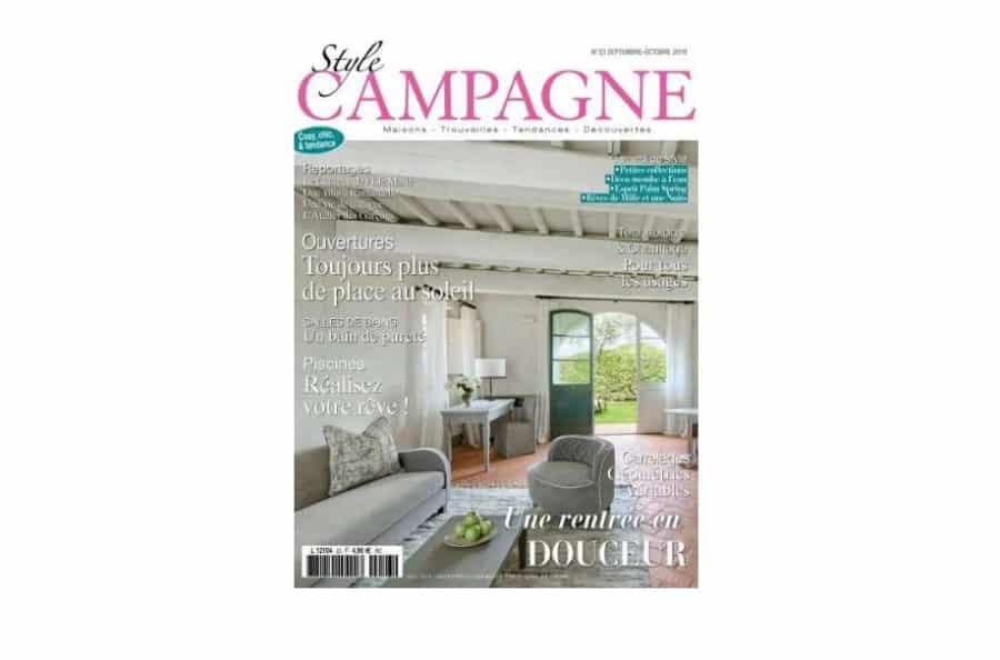 Abonnement magazine Style Campagne pas cher 34€ les 10N° + édition numérique