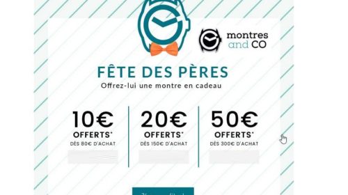 Fête des pères Montres and Co