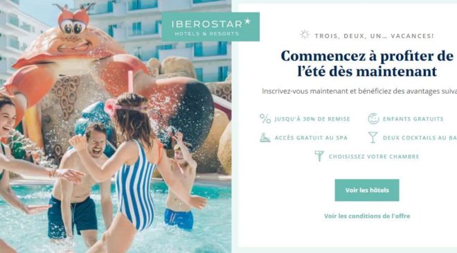 Offre séjour été Iberostar Hotels