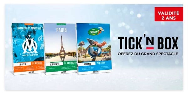 Offrez Des Places De Matchs Avec Les Coffrets Cadeau Tick&box Moins Chers