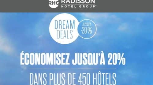 Réduction hôtel Radisson