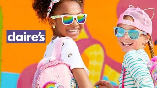 Soldes Claire’s tout à moitié prix