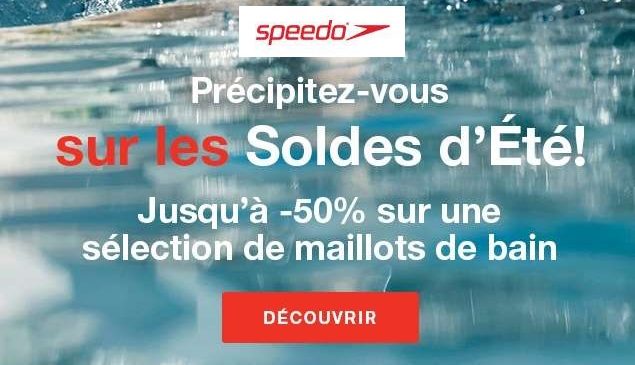 Soldes Speedo remise sur des articles de natation