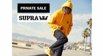Vente Privée de pré-soldes Supra = 40% de remise sur tout (même promo)