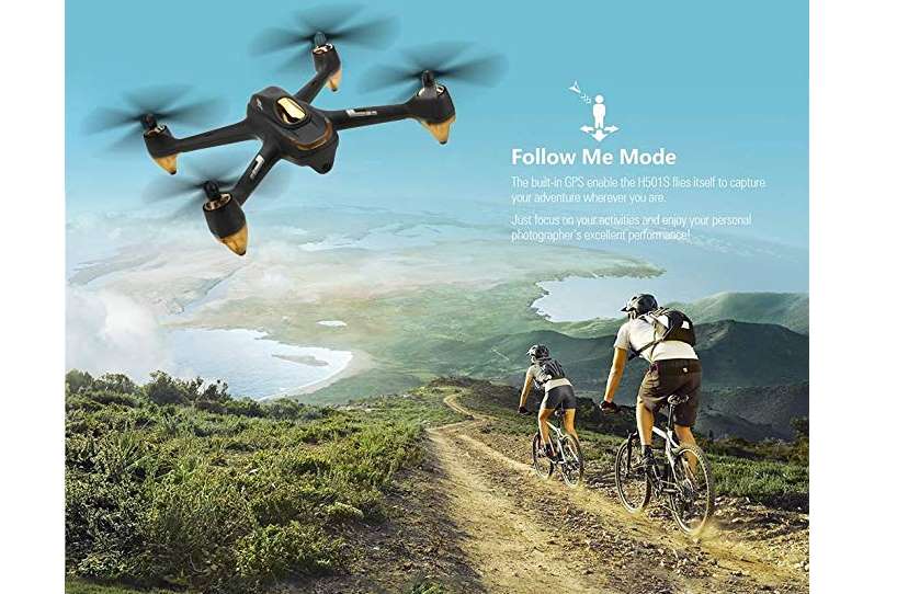 drone Goolsky Hubsan H501S avec GPS pour fonction Follow me
