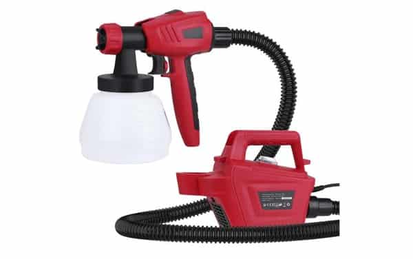 pistolet à peinture électrique 800W grande capacité 1300ML Meterk