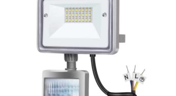 PROMO : 7,79€ le projecteur extérieur LED 10W avec détecteur de mouvement Gosun (etanche)