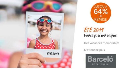 remise dans les hôtels Barcelo cet été