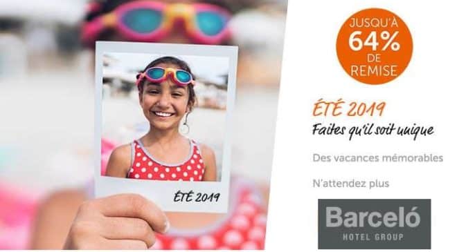 remise dans les hôtels Barcelo cet été