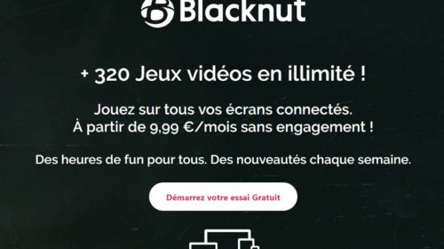 14 jours gratuits à Blacknut