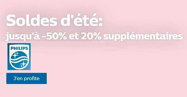 20% De Remise Supplémentaire Sur Les Soldes Philips