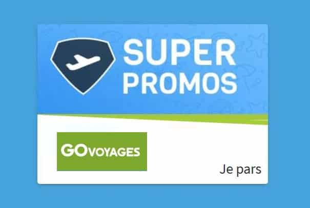 25€ de remises sur votre billet d’avion en réservant sur Go Voyages ✈️ (quelques soit la date) dès 300€