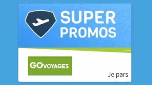30€ de remises sur votre billet d’avion en réservant sur Go Voyages