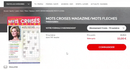 Abonnement Mots Croisés Magazine 6 Mois