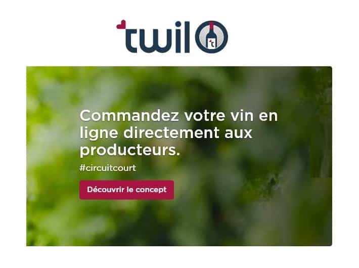 Malin🍷Commandez votre vin en ligne directement auprès de petits producteurs sur Twil (livraison gratuite dès 6 bout.)