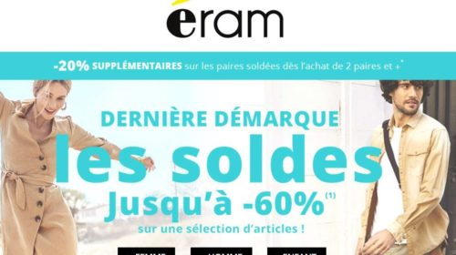 Dernière démarque Eram