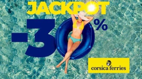 Jackpot Corsica Ferries réservez votre traversé et obtenez remise Corse, Sardaigne, Sicile et Baléares