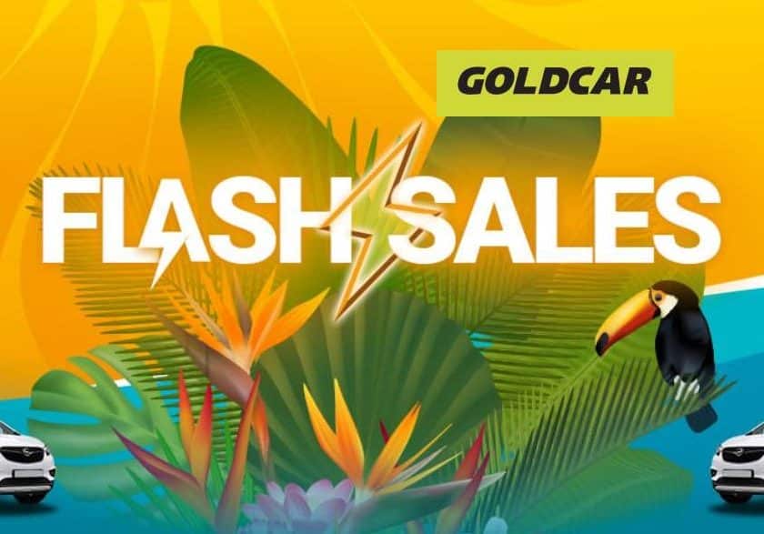 Offre flash location de voiture Goldcar