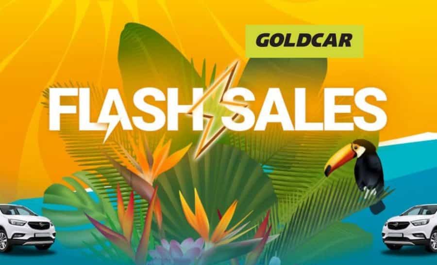 Offre flash location de voiture Goldcar : Espagne, Iles Canaries, Italie, Grèce… (Key´n Go sans passage en agence)