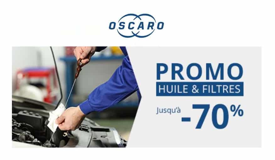Offre spéciale huiles moteur sur Oscaro : jusqu’à -70% sur toutes les marques (Total, Elf, Shell, Castrol…)